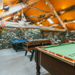 Games loft in the detached Barn