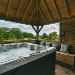 Large Natural Swimming Pool & Hot Tub